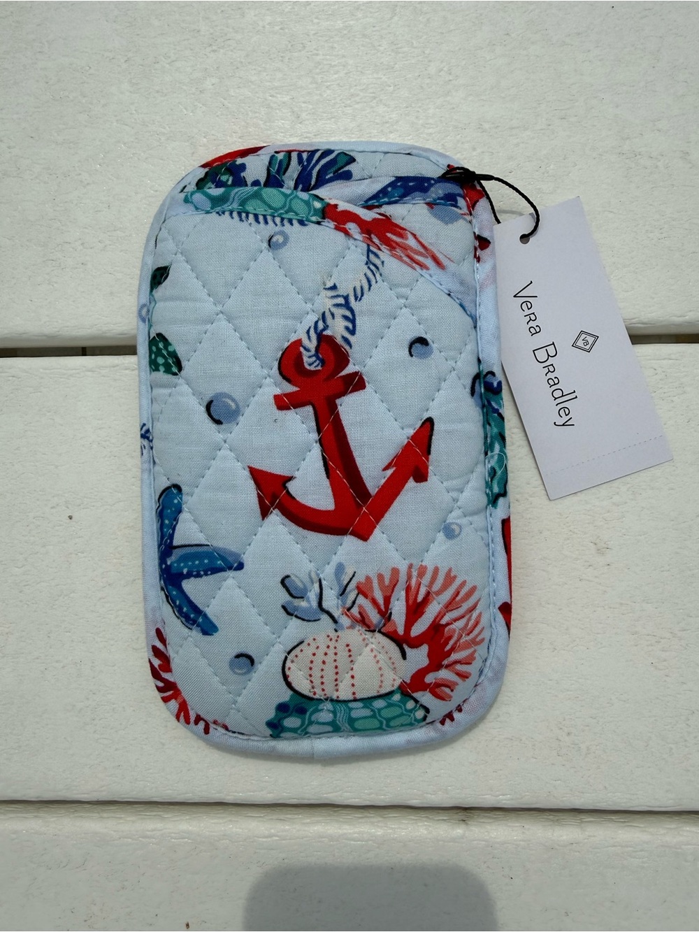 Vera Bradley "Anchors Aweigh" Double Eye Case